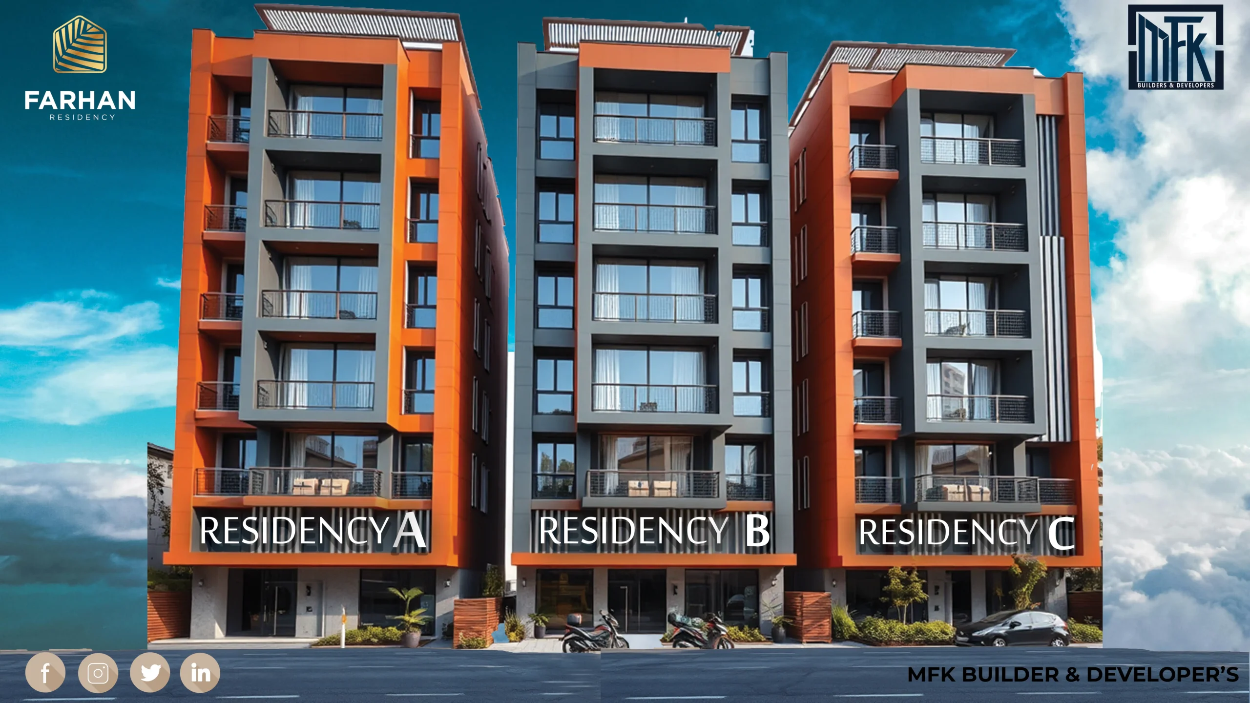 Farhan Residency — Architectural visualization