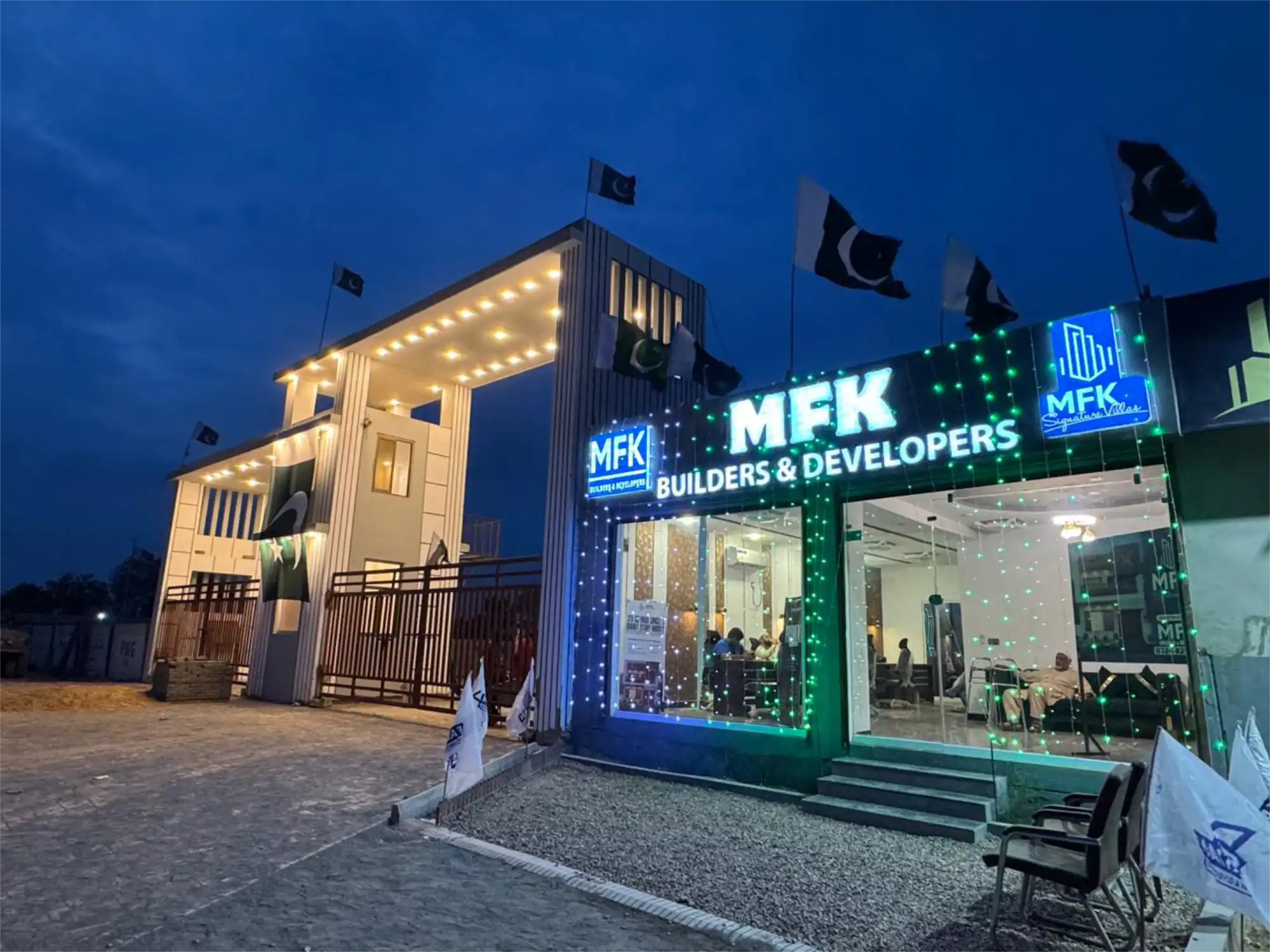 MFK Builders and Developers site and sales office